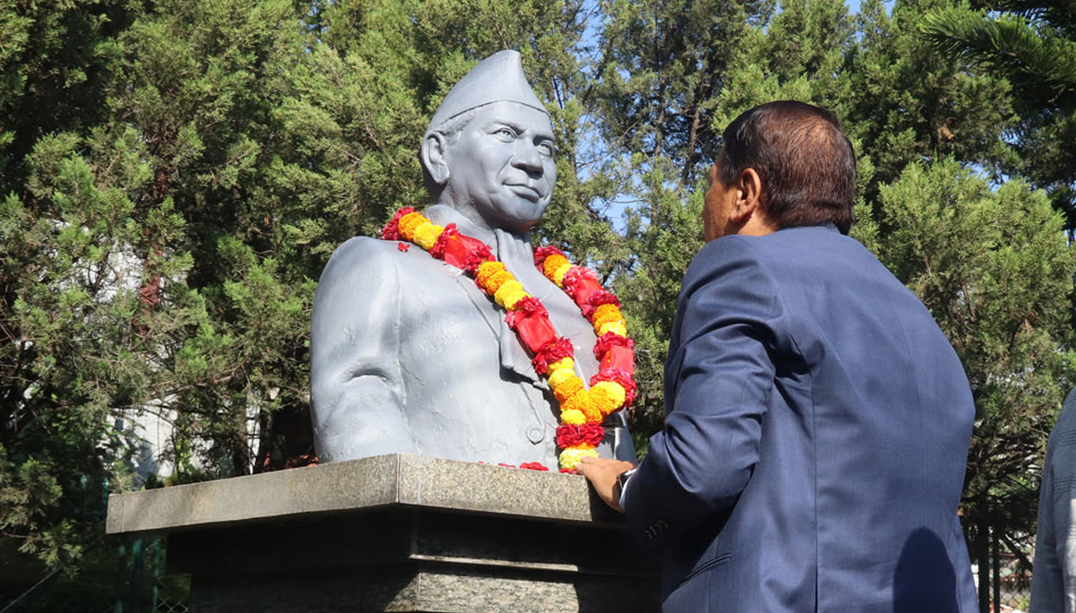 गणेशमान सिंहको २६औँ स्मृति दिवस विविध कार्यक्रम गरी मनाइयाे